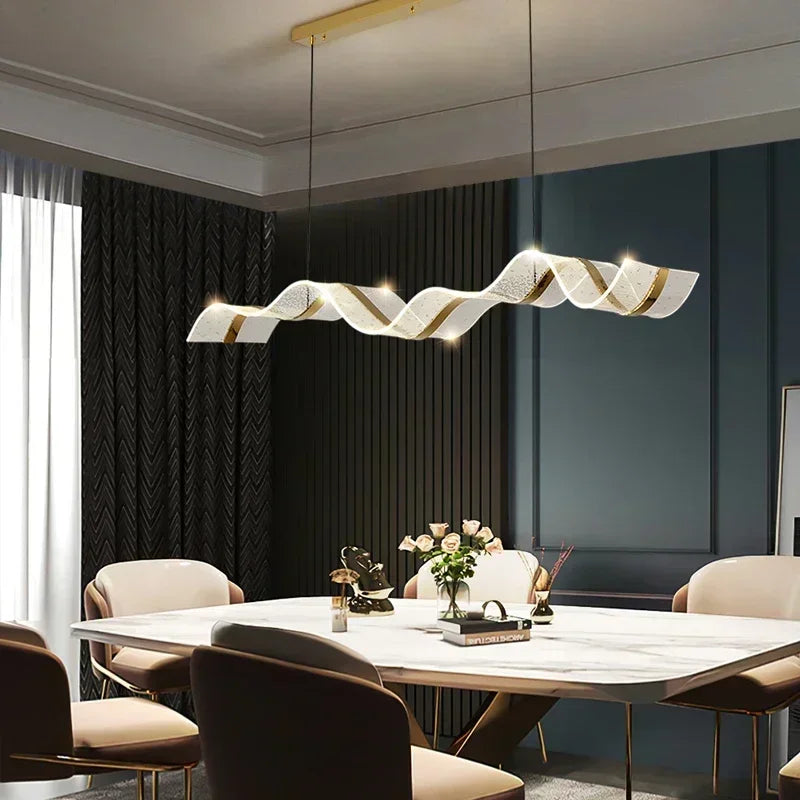 Wave LED Pendant Light