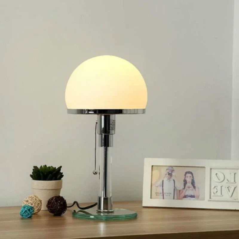 Nordic Dawn Glass Table Lamp