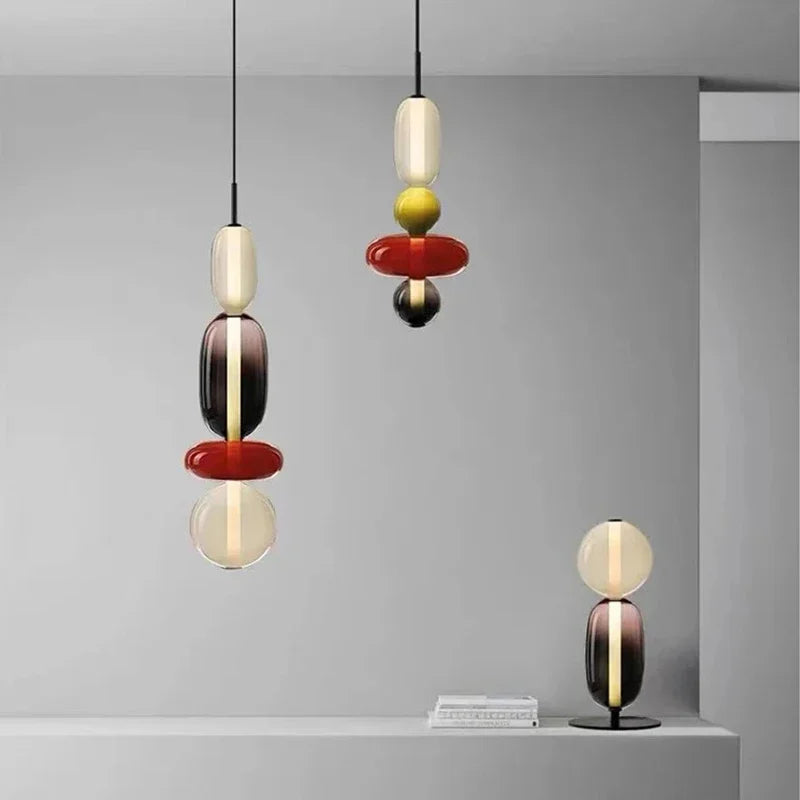 Halo Glass Pendant Light