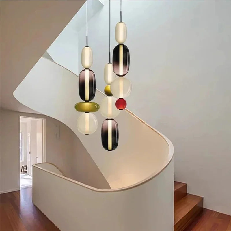 Halo Glass Pendant Light